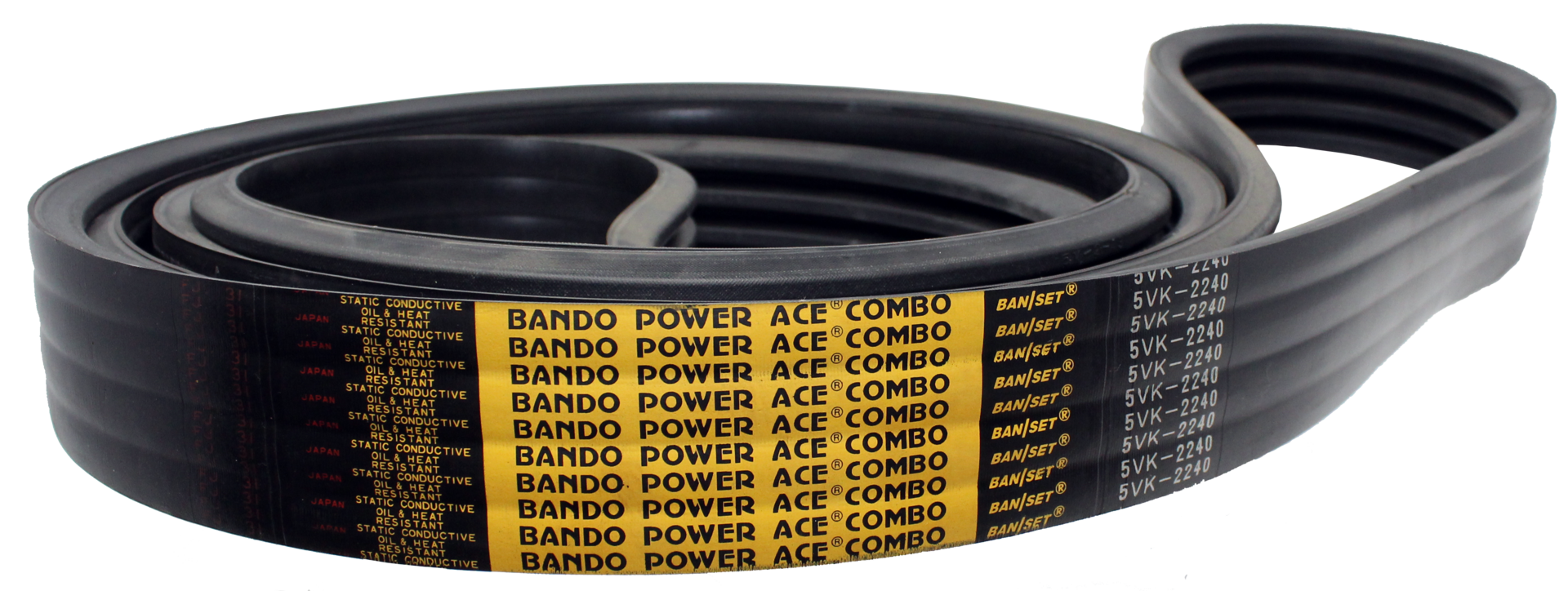D&D PowerDrive 5VK3150/13 Kevlar Banded Belt 5/8 x 315 OC 13 Band Aramid 