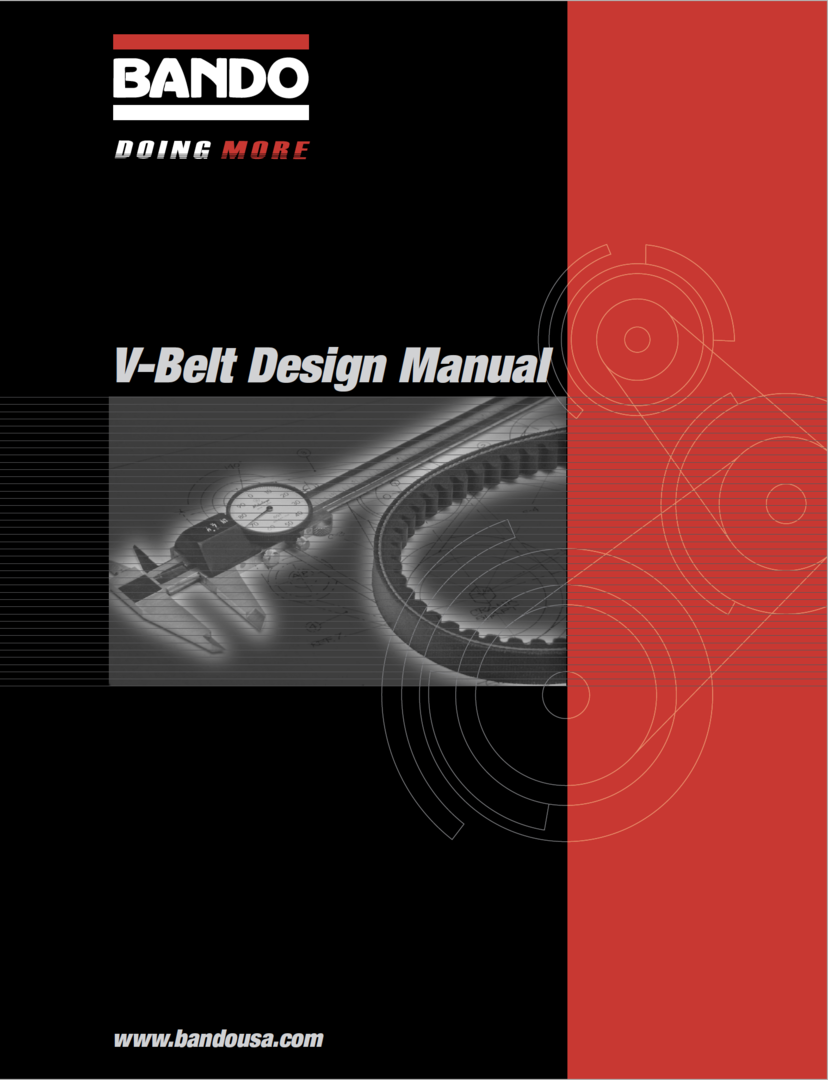 BUI 1012-V-belt Design Manual