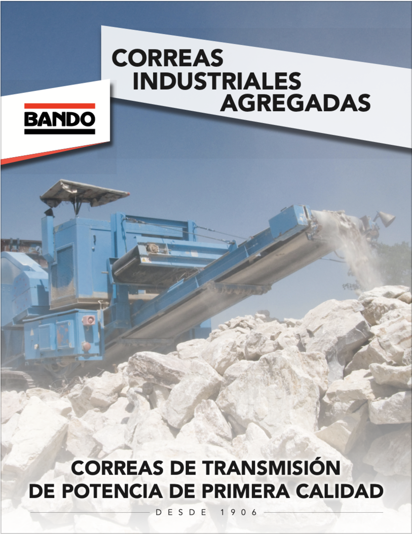 Bando Spanish Aggregate Industrial Belt flier