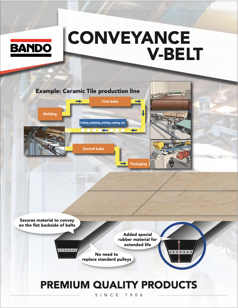 Conveyance V-belt 